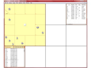 Kala Vedic Astrology Software interface