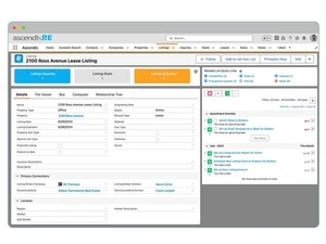 AscendixRE lease listing