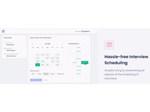 PyjamaHR-Interview Scheduling