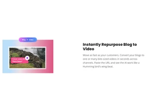 Steve AI-Repurpose-Blog-to-video