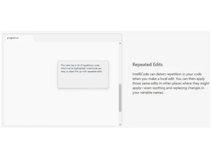 visual studio intellicode repeated edits