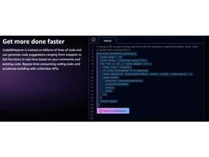 Amazon CodeWhisper-Get more done faster