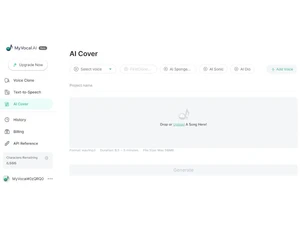 myvocal ai cover