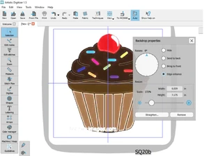janome artistic digitizer-properties
