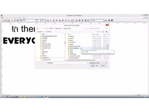 SewWrite editor path