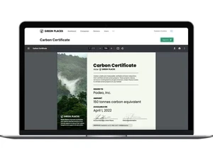 Greenplaces carbon cetificate