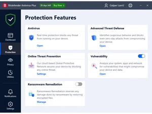 bitdefender antivirus plus-features