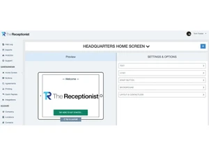 the receptionist-homepage