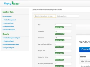 happy visitor-registers
