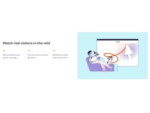 hotjar real visitors