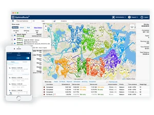 OptimoRoute automated planning