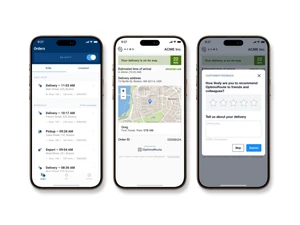 OptimoRoute mobile app