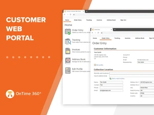 OnTime 360 customer web portal