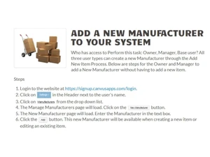 stockpile manufacture