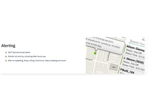 track your truck alerting