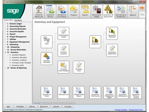 sage 100 contractor-inventory