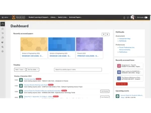 moodle dashboard