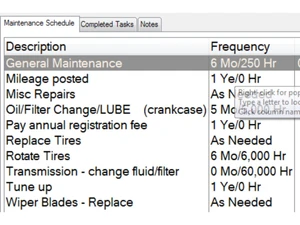 FleetVIP-maintenance