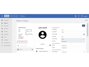 HID Visitor Manager-check in