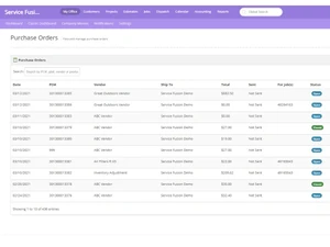 service fusion-orders