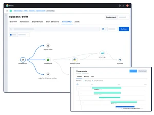 Elastic APM-opbeans swift