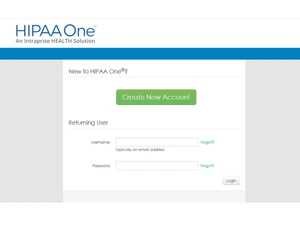 hipaa one-account