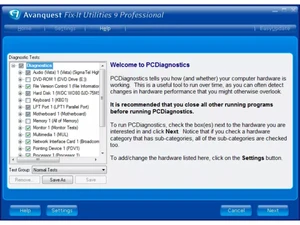 Fix-It Utilities Professional-diagnostics