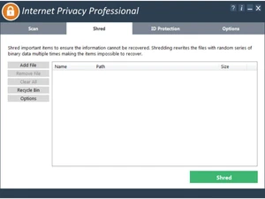 KeepItPrivate Internet Privacy Professional-shred