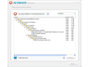 AutoSave Essentials-browse