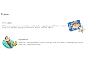 Art Explosion 500000-features