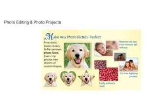 Print Artist 25 Gold-editing