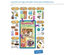 Scrapbook Factory Deluxe 5-customize