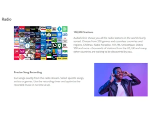 Audials One 2025-radio