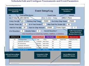 k8 poker tour manager-configure