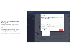 sendible social media management scheduling