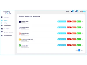 social report download