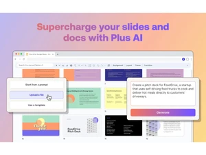 Plus AI-slides