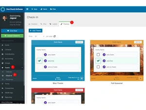 one church software-checkin