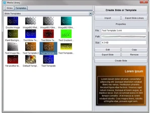 Praisenter-templates