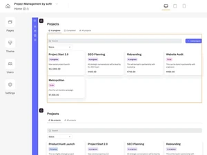 softr software-projects