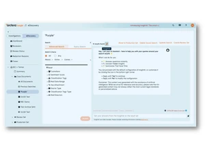 Arctera Insight eDiscovery-dashboard