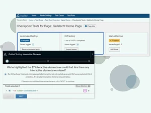 deque axe auditor testing