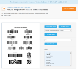 dynamic web twain-scan