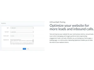 Marketing Optimizer Testing