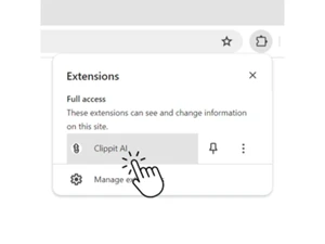 Clippit AI-extension