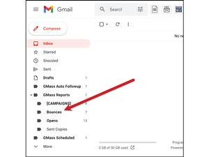 gmass bounce management