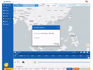 abivin transport management system-route