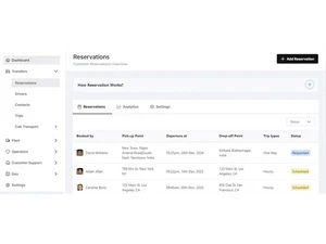 Allride Apps Reservations