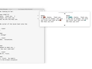 Slugline Track Changes