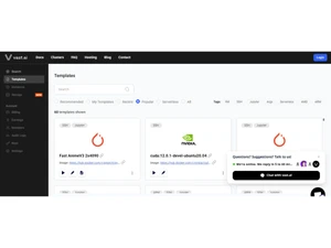 vast ai-templates